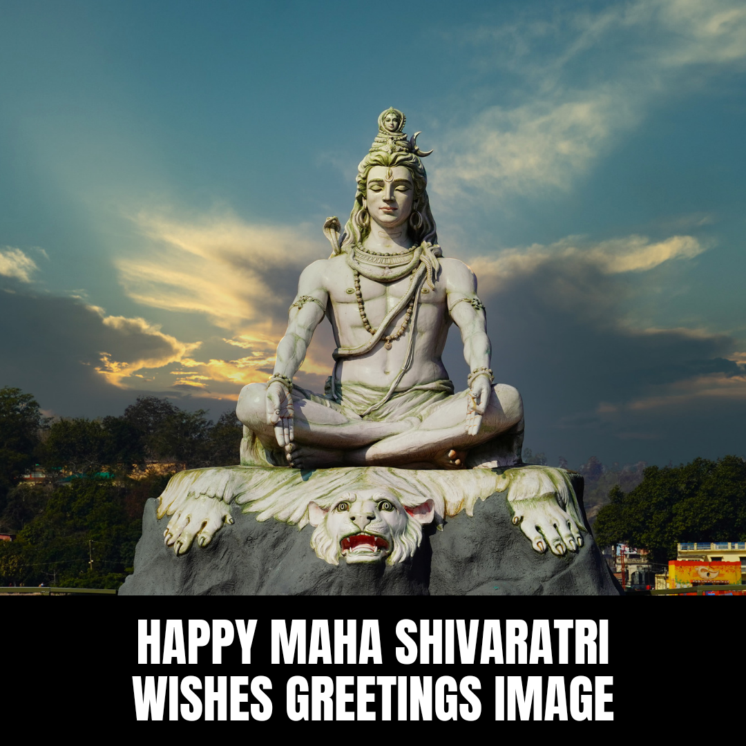 Happy Mahashivratri Day Wish Card Card